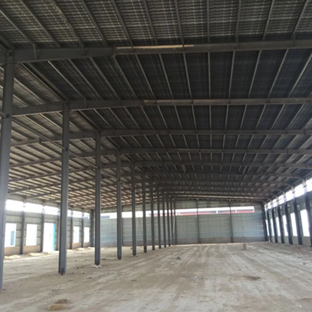 Multi-Span Modern Steel Warehouse Structure Building