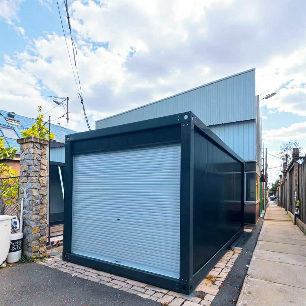 2000kg Heavy-Duty Prefab Container Garage &amp; Small Storage Shed Cheap, Easy to Assemble, Multi-Purpose