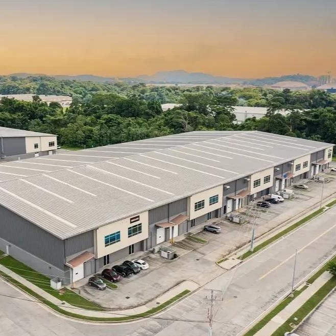 Honeycomb Beam Steel Structure Warehouse H Section Prefab Industrial Logistics Storage Workshop Metal Shed Building