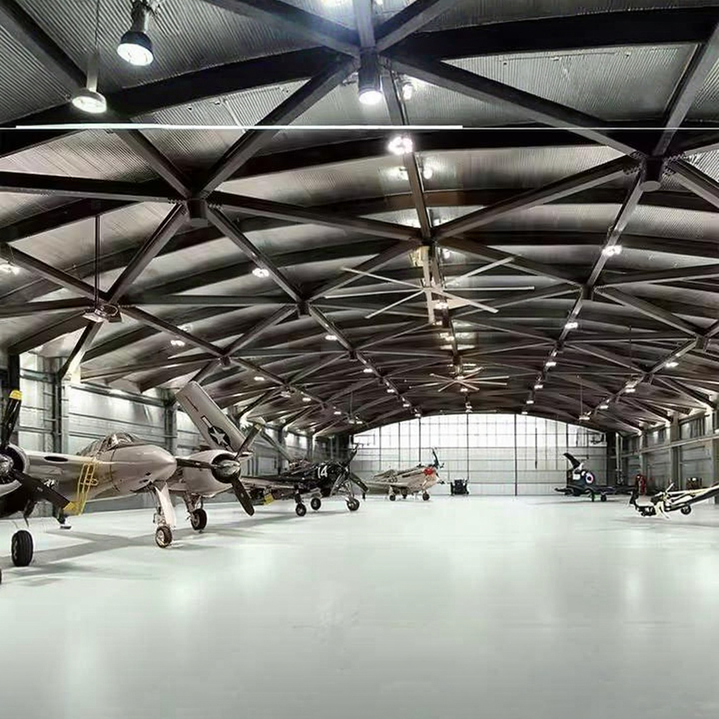 Prefabricated Steel Building Warehouse With Steel Frames For Storage