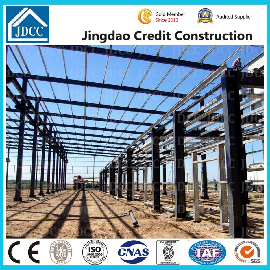 Q355 Custom Industrial Prefabricated Pre Engineered Metal Structural Steel Frame Structure Construction Prefab Warehouse Workshop Factory Storage Building