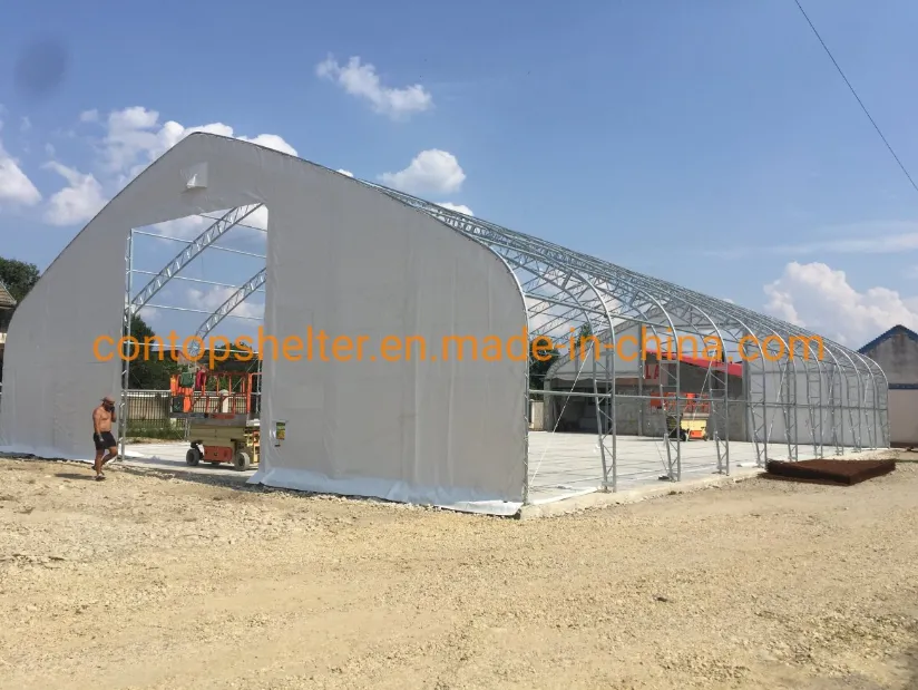 Industrial Large PVC Tent Commercial PVC Tent Storage Building