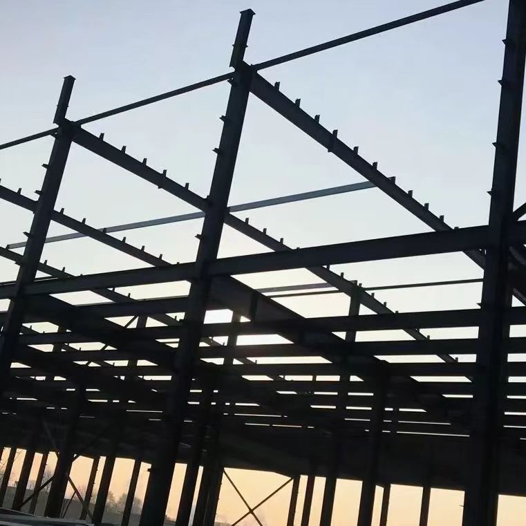 Large Span Prefabricated Steel Structure Building for Industrial Factory Workshop and Logistics Distribution Center