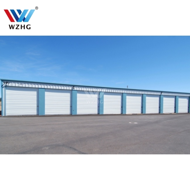 Buildings Shed Factory Heavy Duty Garden Industrial Sheds Large Steel Frame Outdoor Storage for Sale