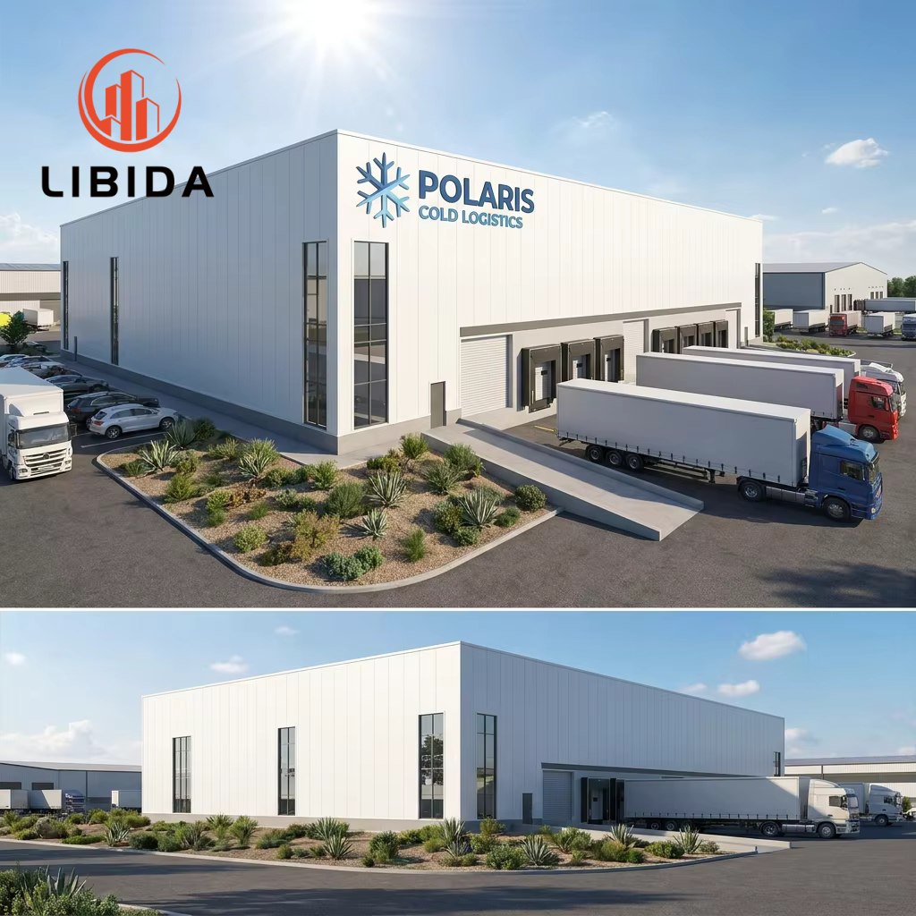 Industrial Steel Structure Building Prefabricated Warehouse Workshop Manufacturing Plant