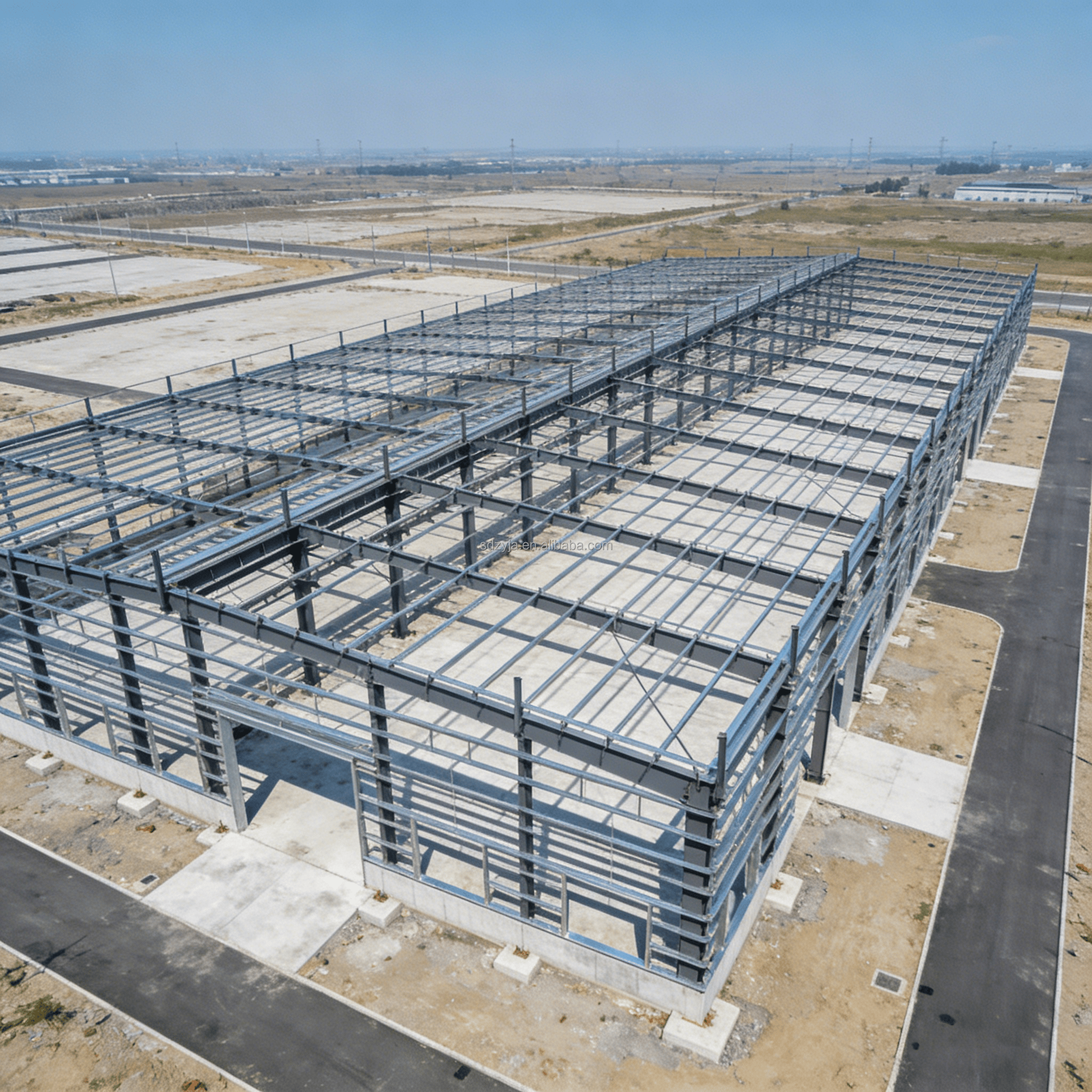 - Steel Structure Storage Warehouse - Easy Installation, Low Maintenance, Suitable For Industrial &amp; Logistics Use