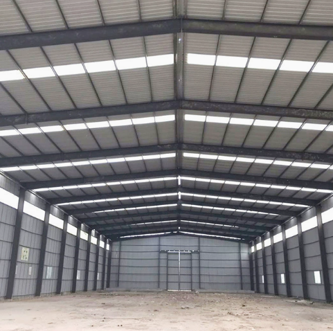 Corrosion-Anti Moisture-Proof Prefab Steel Structure Industrial Design Agricultural Warehouse Farm Storage Shed Workshops Plants
