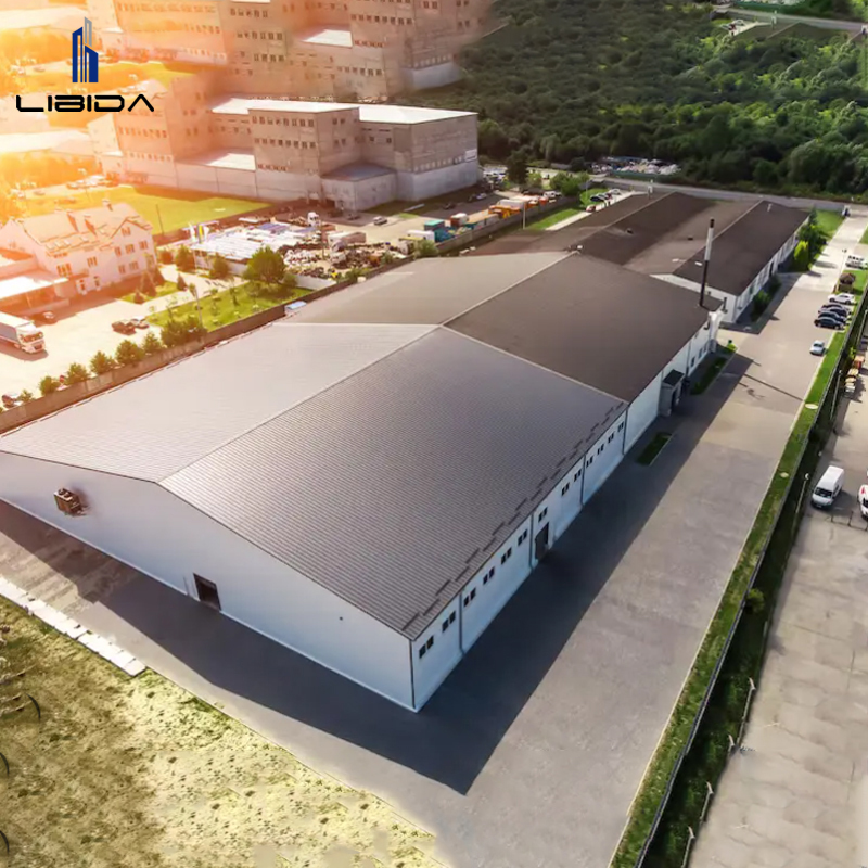 China Low Cost Pre Engineered Modern Steel Structure Warehouse Prefabricated Factory with Custom Made Solutions