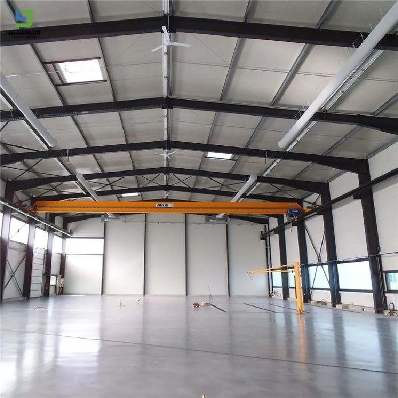 Custom H-Type Prefab House Fast Build Prefabricated Steel Structure Warehouse for Construction Building