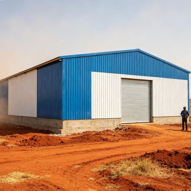 Large Span Multi-Storey Prefabricated Steel Structure Industrial Building for Workshop Factory Warehouse Storage Construction