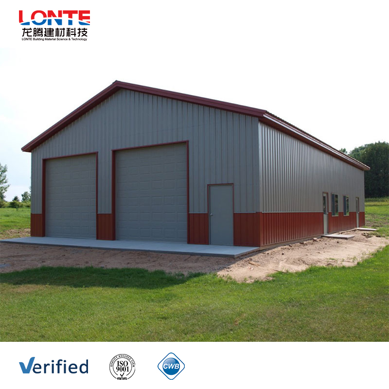Pre Engineered Modern Metal Logistics Storage Building Export Quality Steel Structure Warehouse