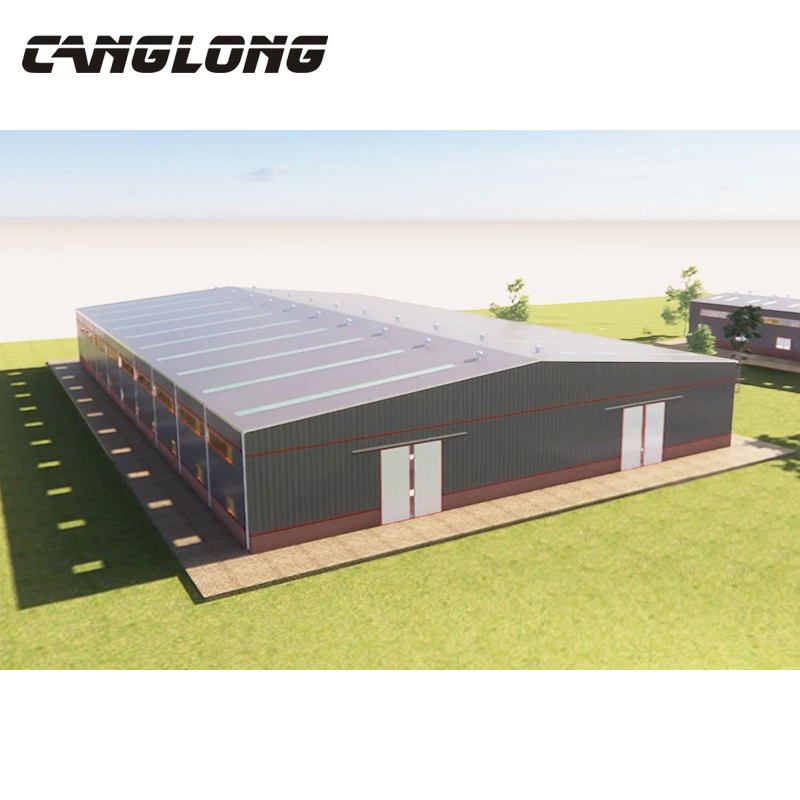 2024 Large Span Wide Industrial Building Steel Structures Buildings Steel Warehouse
