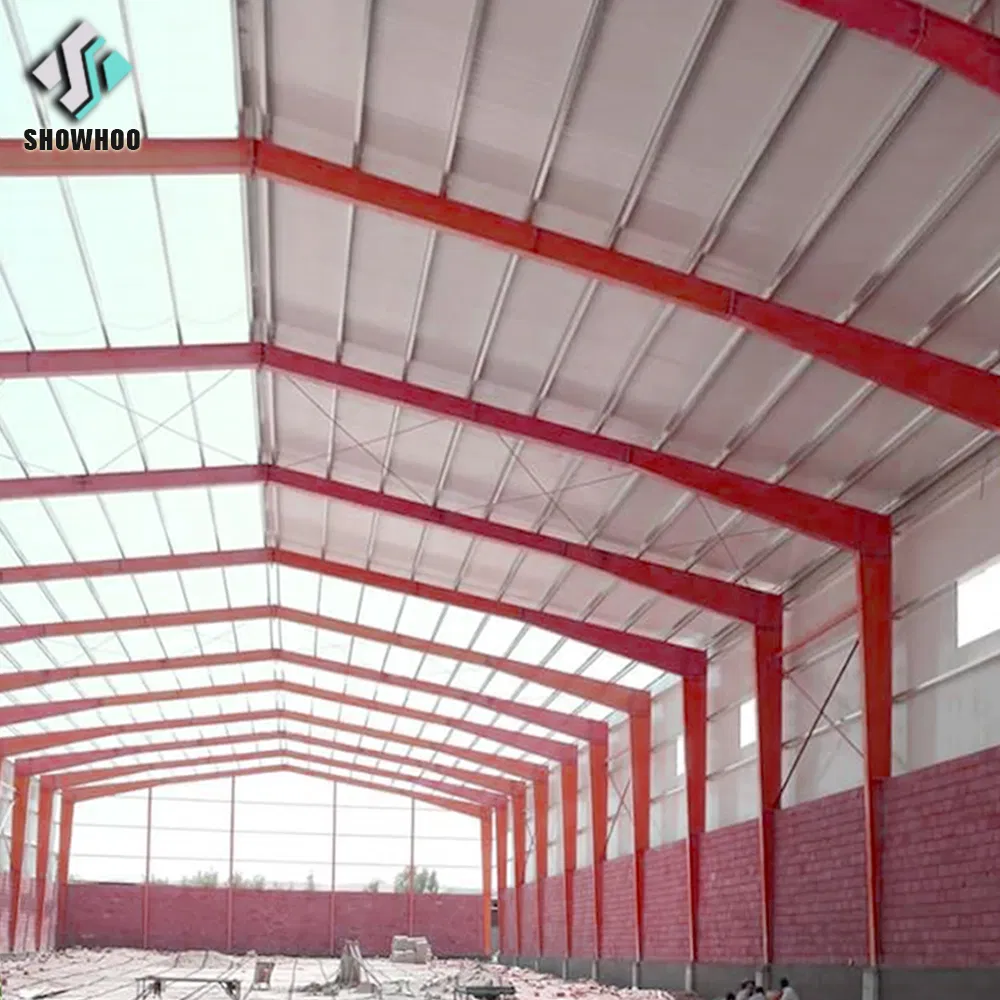 Large Span Metal Space Frame Building Prefabricated Warehouse Commercial Steel Structures Building