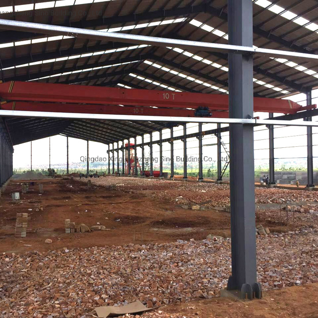 2023 Cheap New Design Prefab Cow Farm Building Steel Structure Cattle Shed