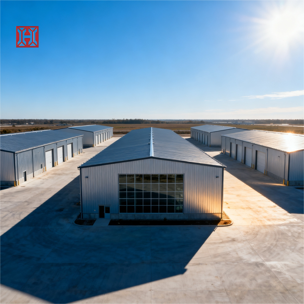 Column Free Large Span Steel Structure Factory Building Optimized Warehouse for Massive Logistics and Freight Storage