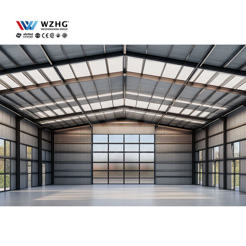 Prefabricated Steel Building Insulated Arch Warehouse Customizable Steel Structure Almacen Ventilated Steel Storage Building