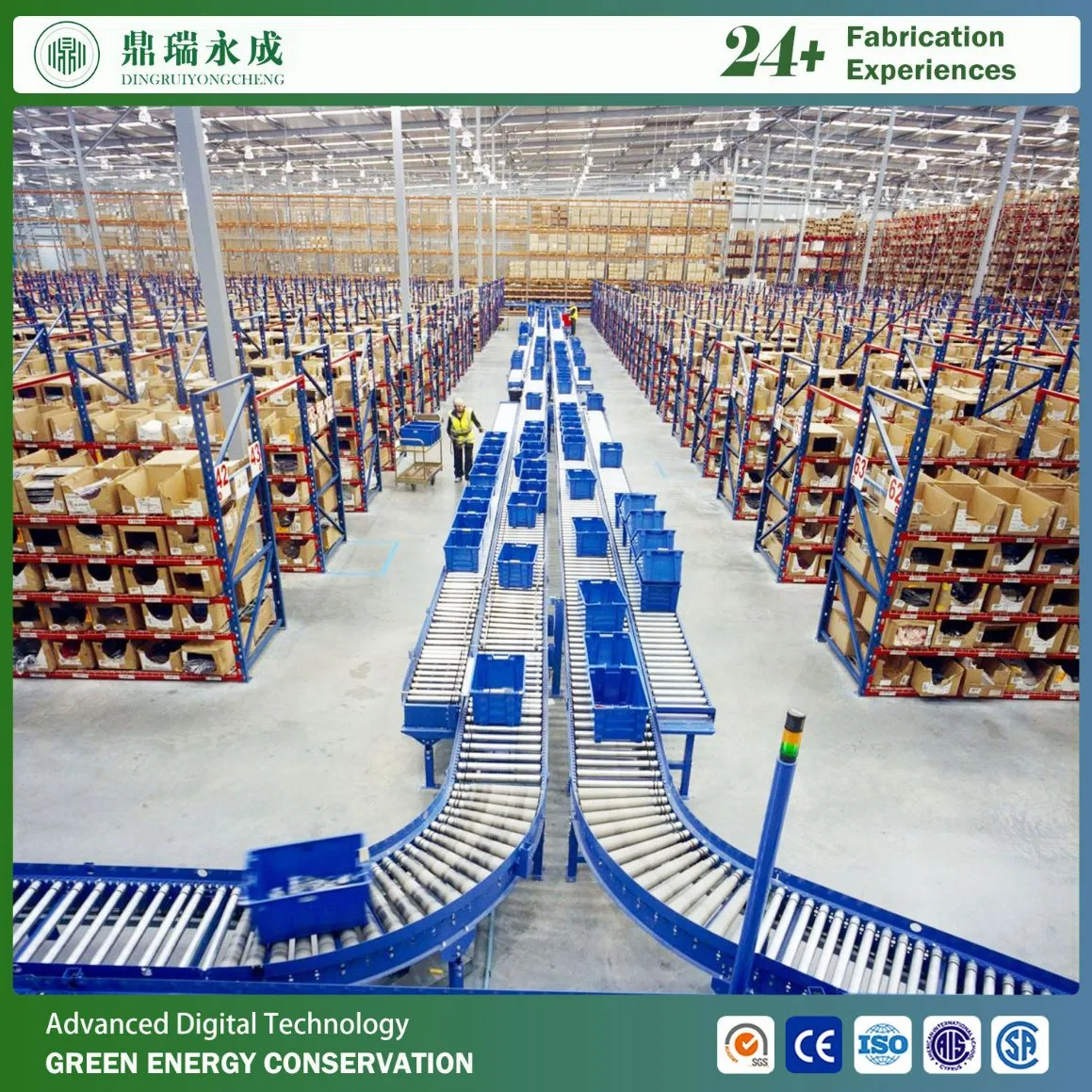 Custom Industrial Light Steel Structure Warehouse Building for Quick Installation