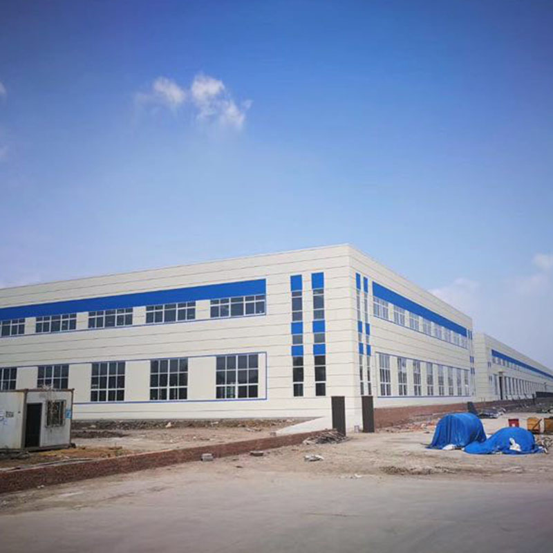 Large Outdoor Prefabricated Steel Workshop Sandwich Panel Temporary Building Storage Shed Modern Design for Senwang Warehousing
