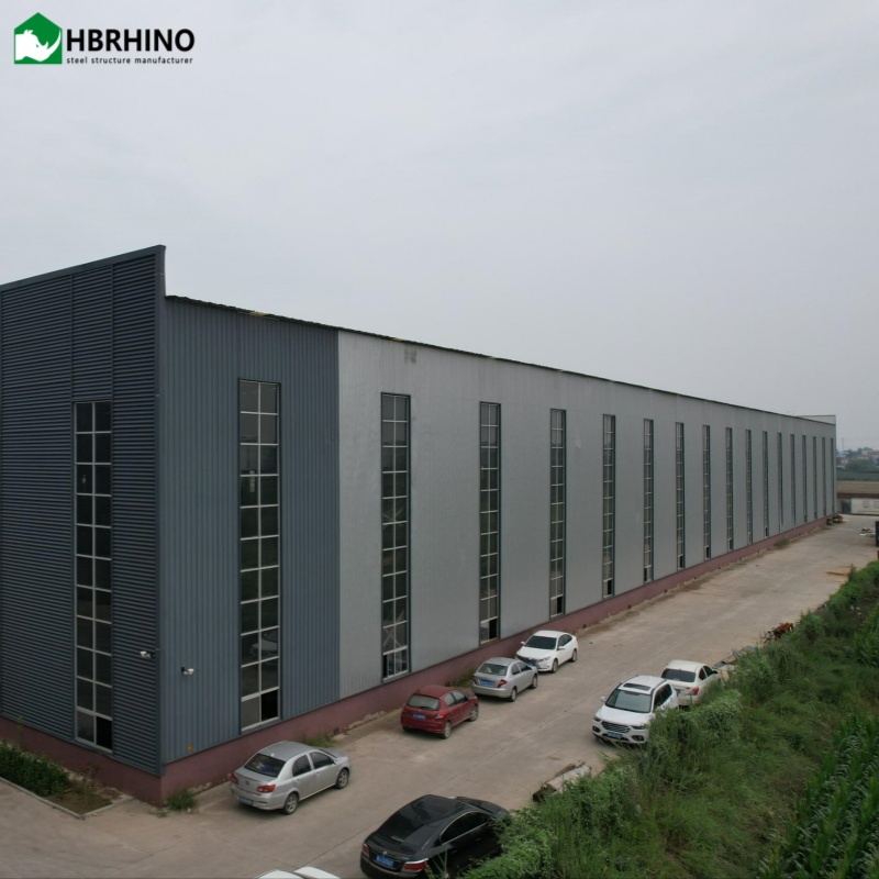 Multi-Story Large Span Prefabricated Exportable High Strength &amp; Durable Light Steel Structure Buildings for Factories Workshops Warehouses Building