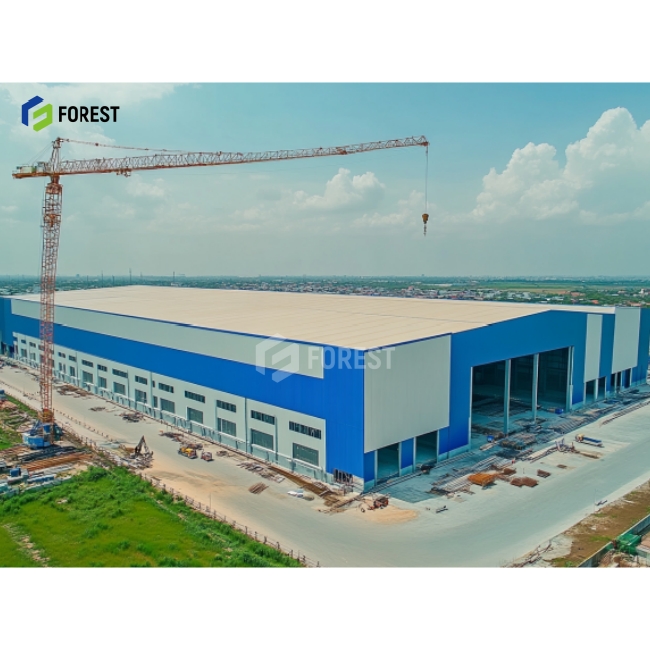 Modular Cold Storage Warehouse With HACCP-Grade Panels and Q235 Steel Structure