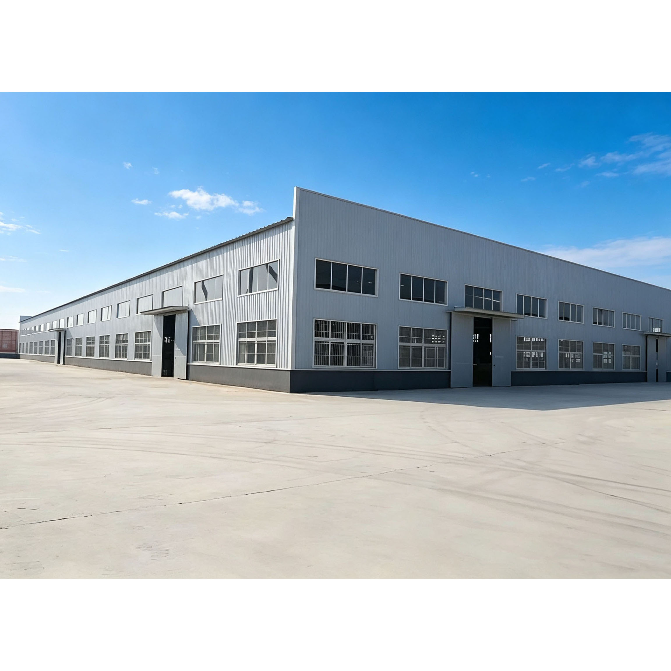 Durable Windproof Prefab Steel Farm Shed for Tractor Parking Hay Storage &amp; Mining Equipment Warehouse