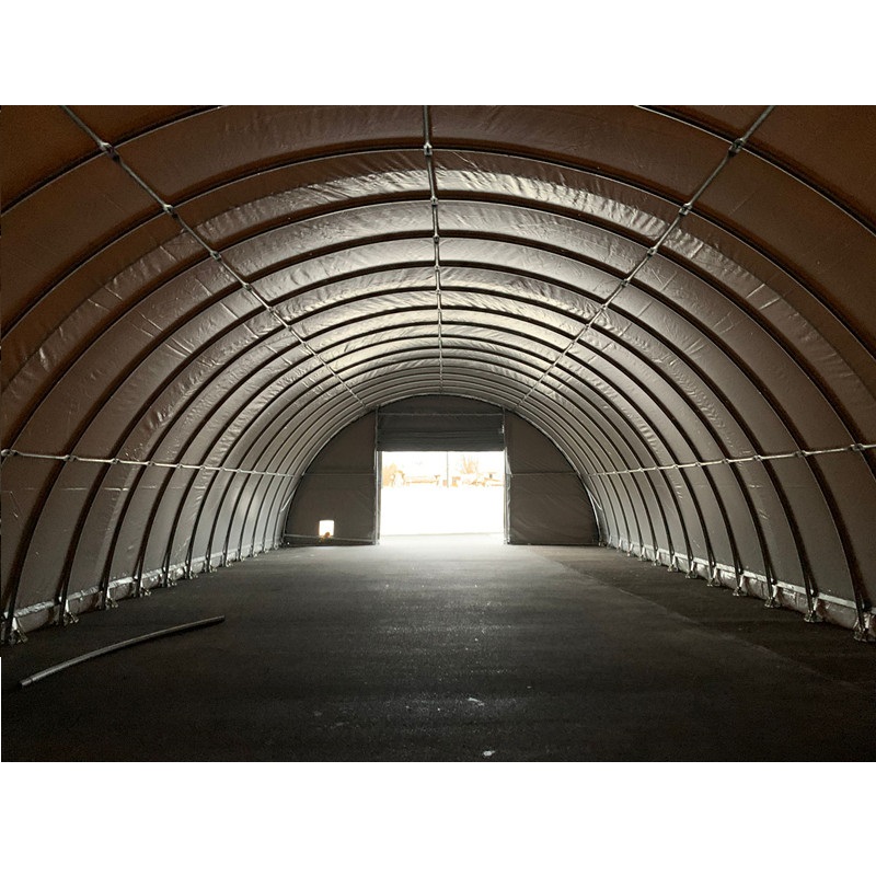 Temporary Outdoor Warehouse Garage Storage Tents Easily Assembled Steel Frame Waterproof UV-Resistant Fire-Retardant Heavy Snow