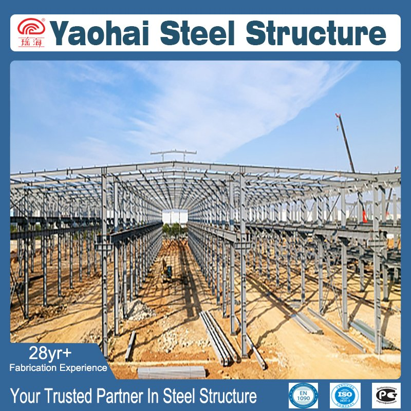 High Strength Steel Warehouse Building for Commercial Storage Projects