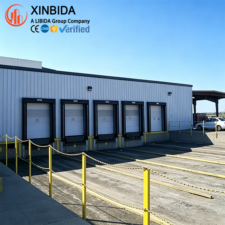 Steel Logistics Center Building Cold Storage Distribution With Energy Saving Wtih Fire Resistant Features Steel Frame