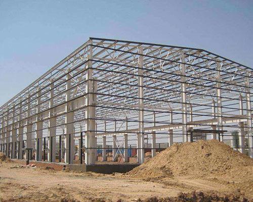 Curved Roof Steel Structure Warehouse Prefab Arch Span Industrial Large Logistics Storage Metal Building Shed