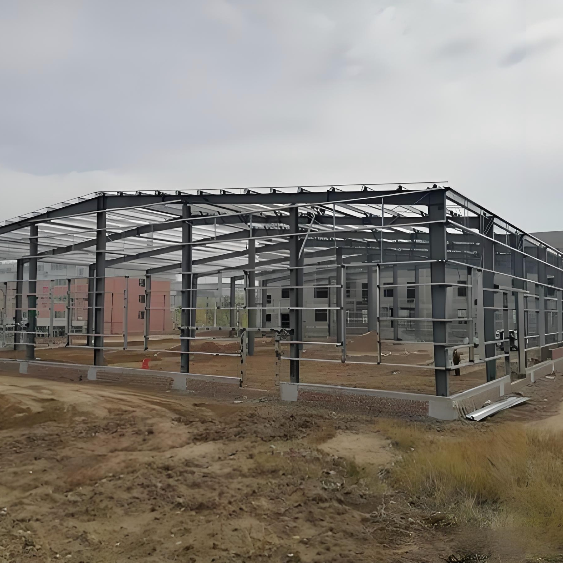 Fireproof Insulated Steel Structure Warehouse Thermal Insulation Storage Godown