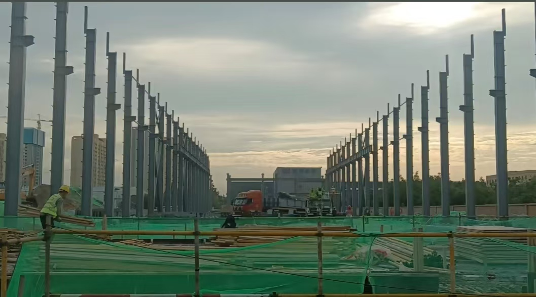 Automated Warehouse Steel Structure Robotic Racking, Ultra-High Precision, Agv Compatible