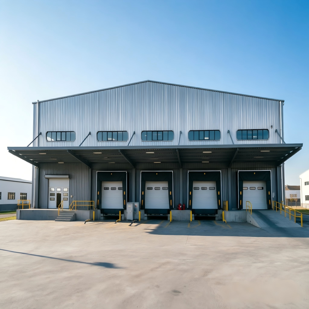 Typhoon Proof Heavy Gauge Steel Logistics Center Building for Distribution Center