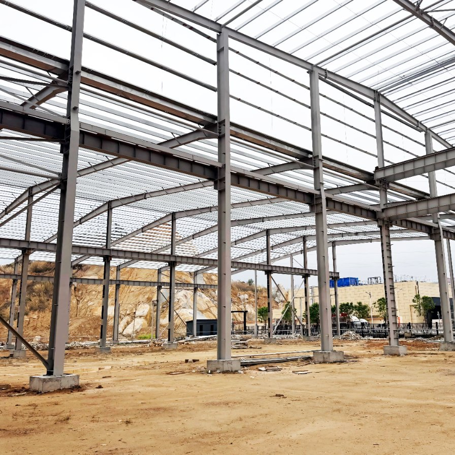 High Intensity Earthquake Resistance Customized Steel Structure Warehouse Agricultural Greenhouse, Modular Building
