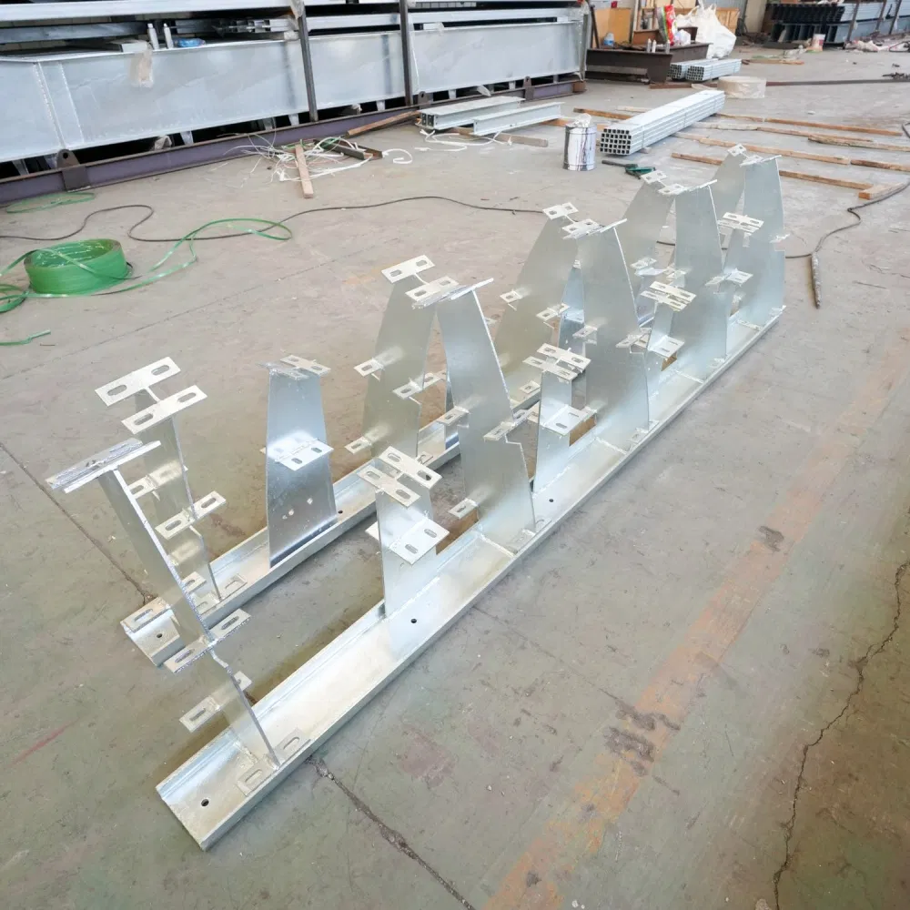 Smart Warehouse Automated Steel Structure System with Robotic Integration for Industry 4.0 Steel Construction