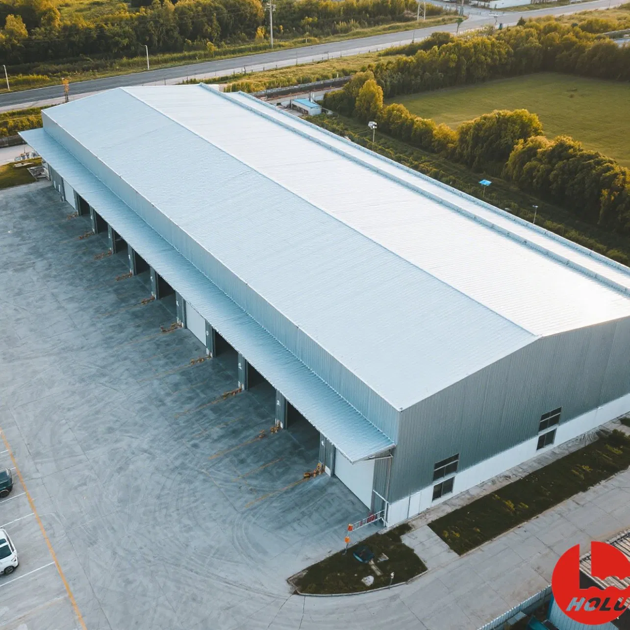 Custom Prefabricated Steel Structure Warehouse Building for Galvanized Industrial Workshop Frame