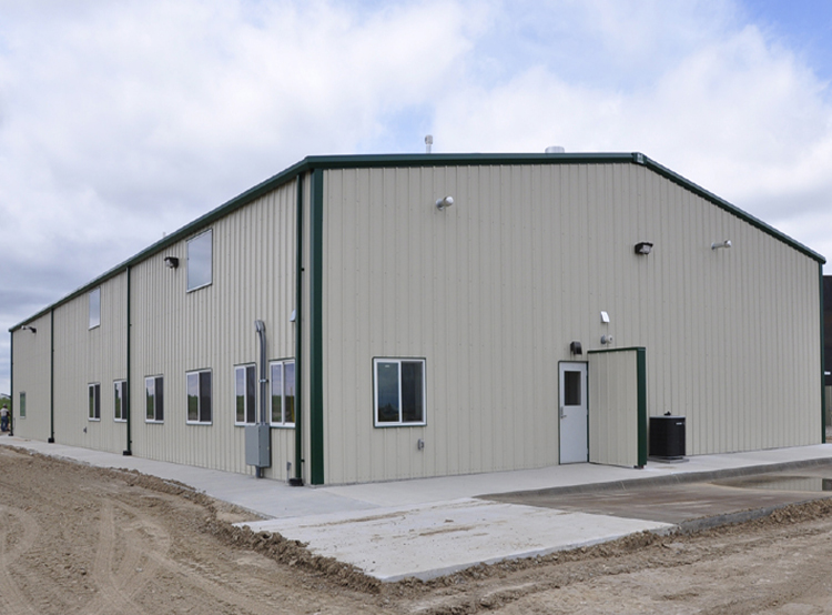 Steel Structure Framed Commercial Office Building Heavy Duty Storage Shed Prefabricated Warehouse Construction