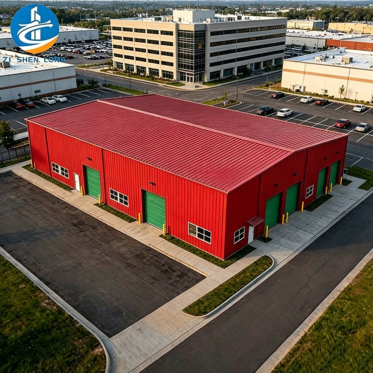 Fast Install PEB Prefab Warehouse Logistics Factory Steel Structural Workshop Warehouse