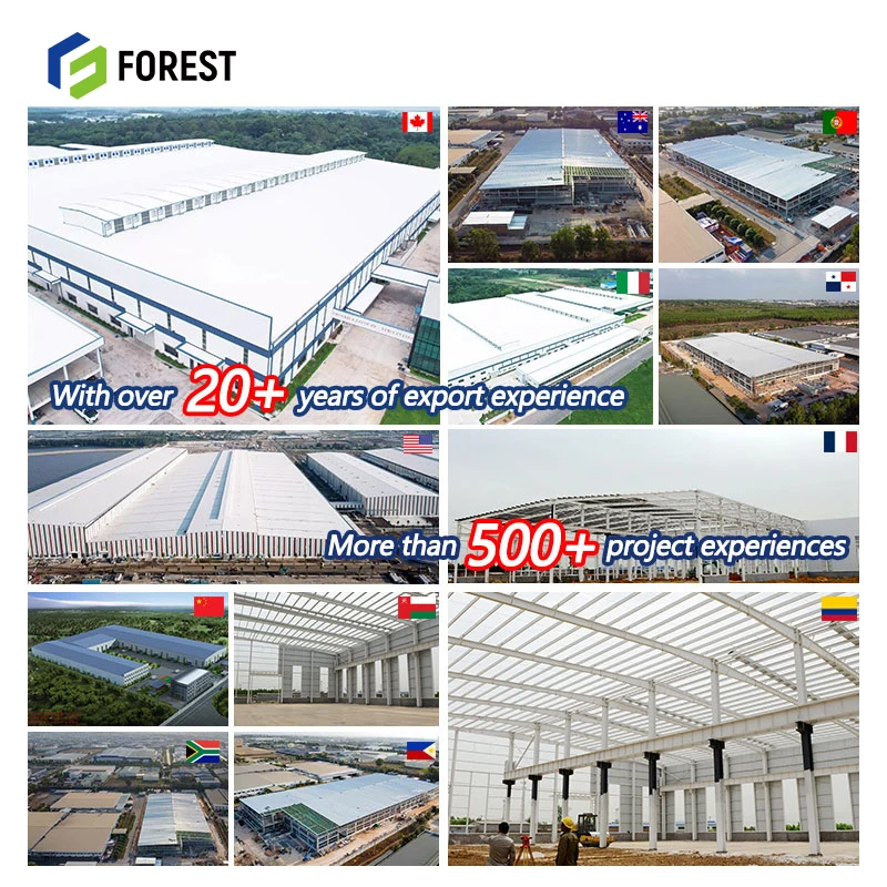 Sustainable Bolted Connection Prefabricated Steel Structure Warehouse Manufacturing Plant Manufacturer