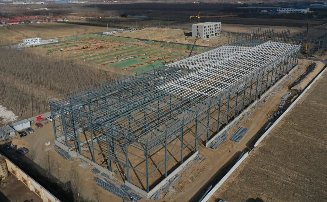 Commercial Metal Steel Structure Fabricated Warehouse Storage Buildings