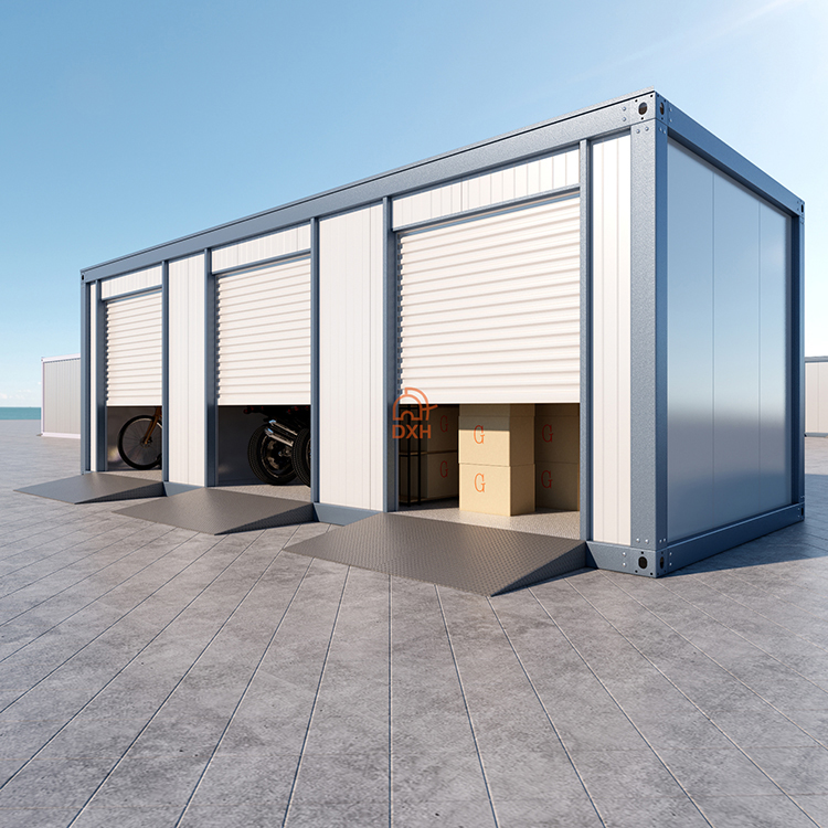 China Suppliers Easy Assemble Prefab-warehouse Prefabricated Cost-effective 20ft 40ft Small Container Modern Flat Pack Warehouse