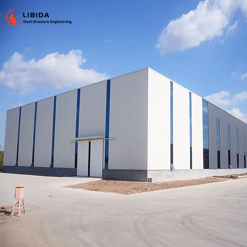 High Strength Q235 Steel Prefabricated Warehouse Hall for Factory Storage &amp; Logistics