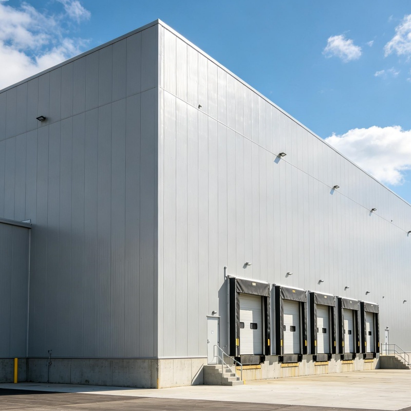 Custom High Quality Prefabricated Metal Structural Steel Warehouse Workshop Building