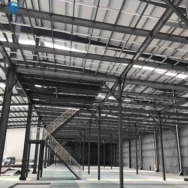 Steel Structural Prefabricated Hall Buildings Rapid Construction Industrial Workshop Logistics Manufacturing Plant