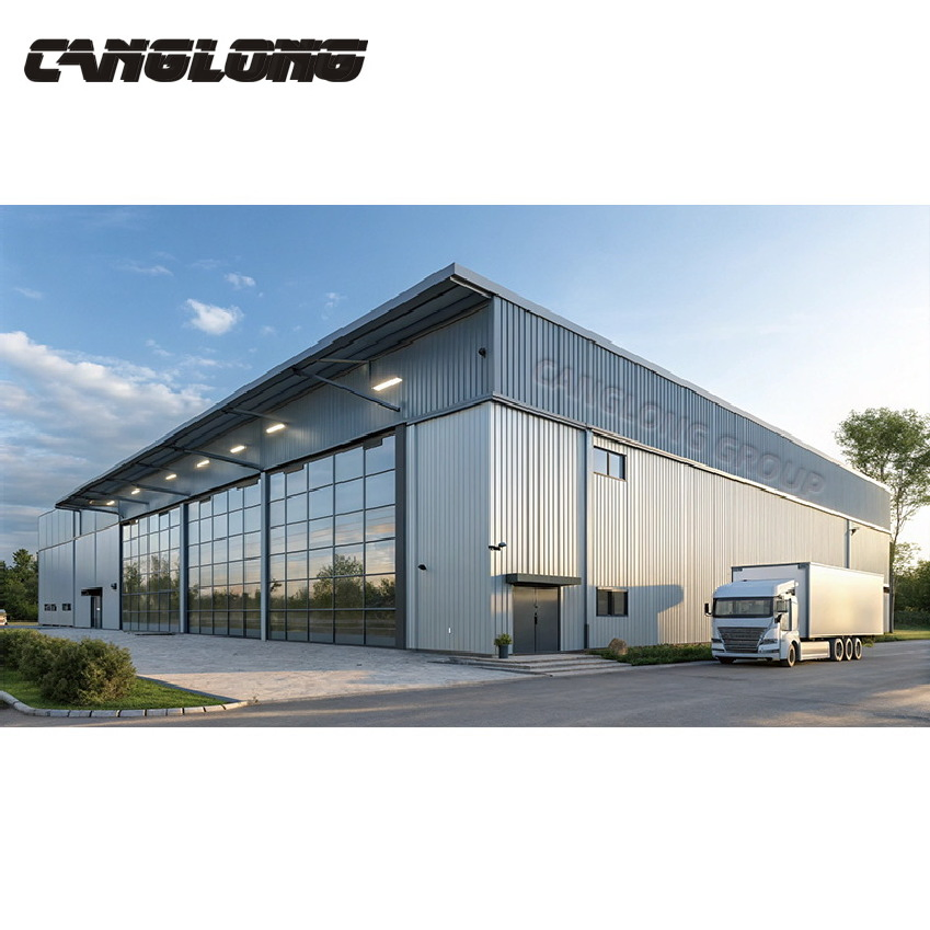 Customizable Steel Structure Factory with Smart Features for Automated Production Lines