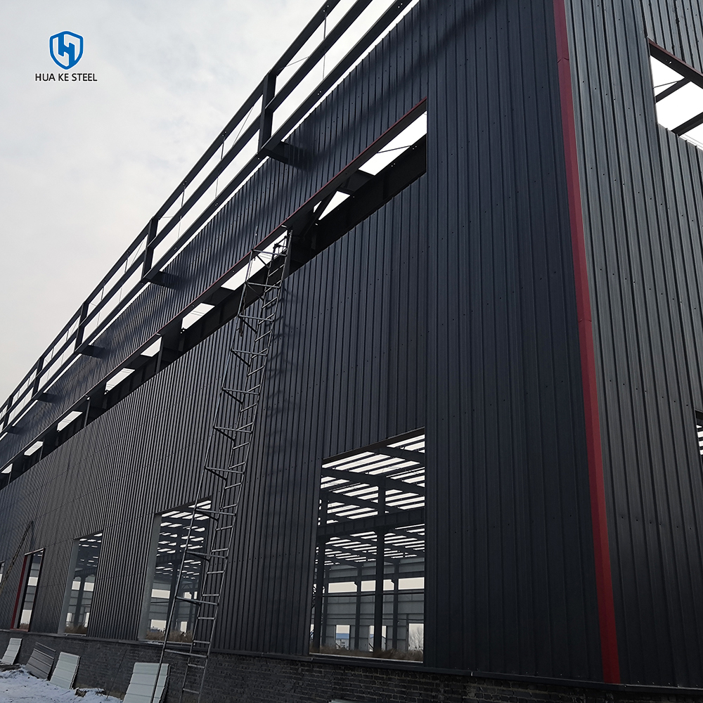Steel Structural Prefabricated Hall Buildings Rapid Construction Industrial Workshop Logistics Manufacturing Plant