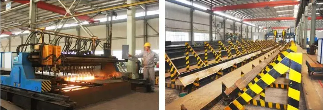 Modular Metal Steel Structure Building Construction Prefabricated Warehouse Buildings