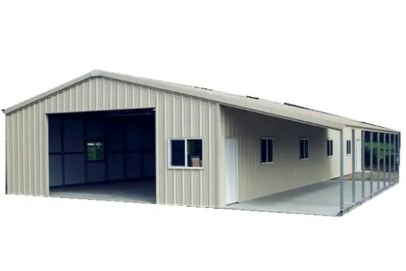 Design Multi-Functional Vehicle Steel Garage Low Cost Light Steel Structure House