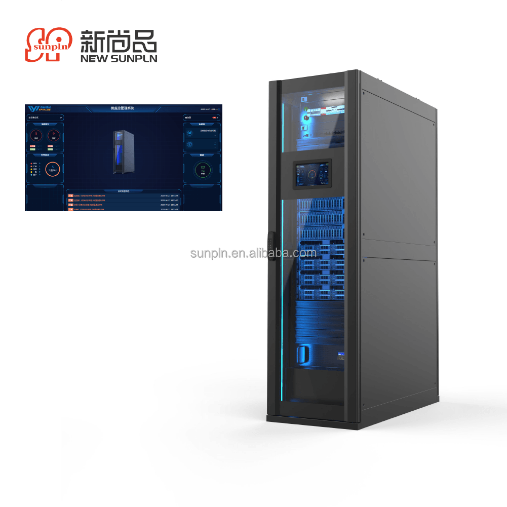 All in One Integrated Micro Data Center MDC Complete Set Cooling Power Distribution Monitoring System for Edge Network Building