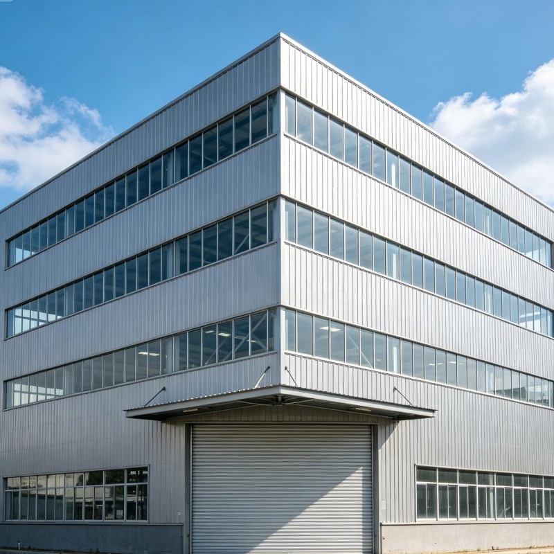 Custom High Quality Prefabricated Metal Structural Steel Warehouse Workshop Building