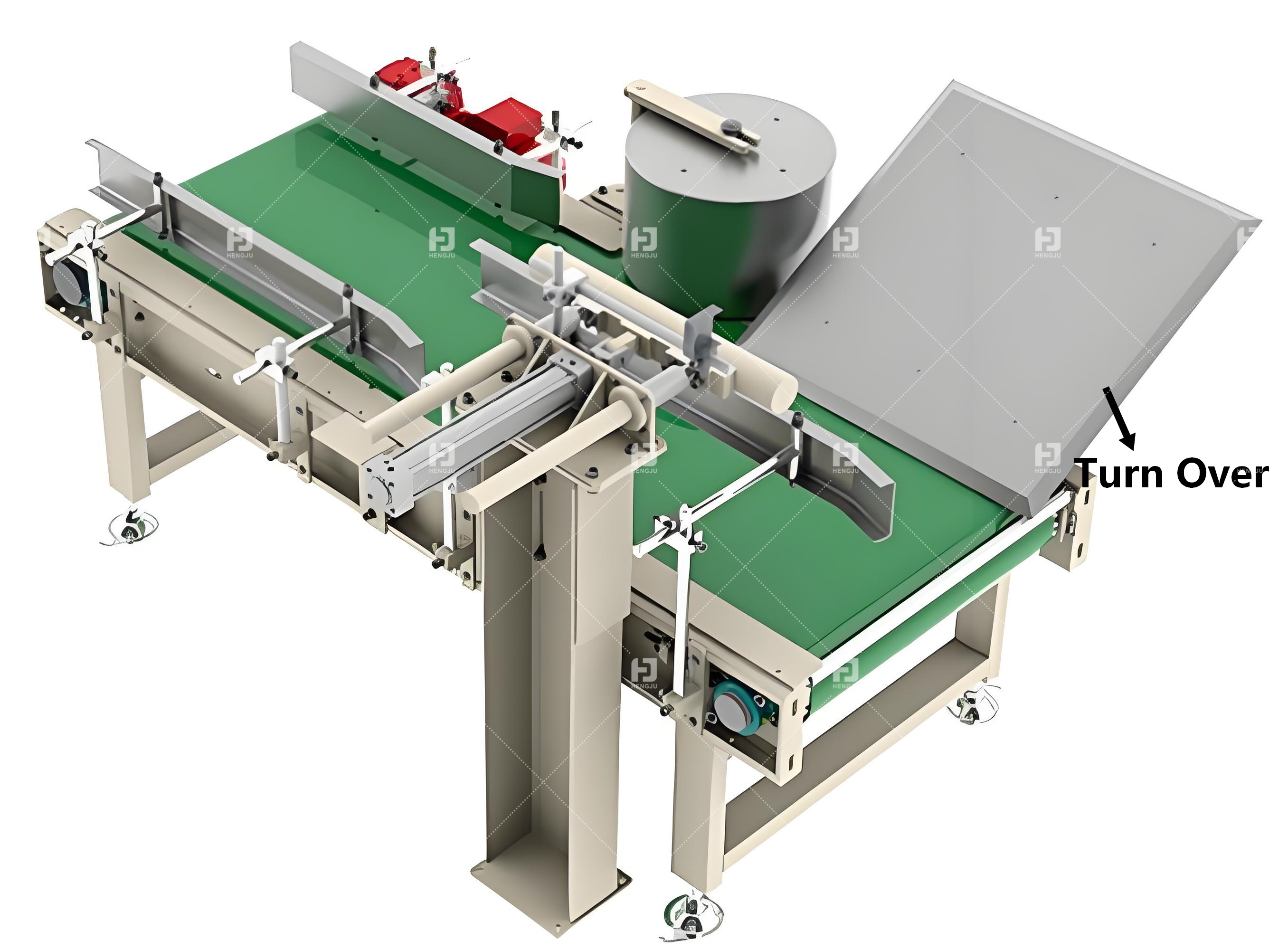 Push-down conveyor